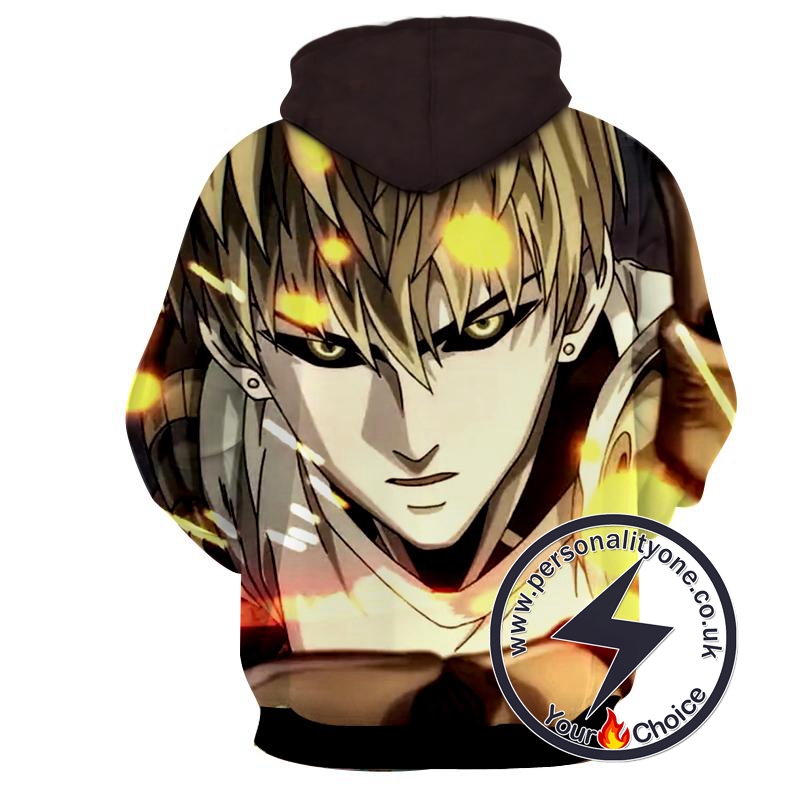 One Punch Man - Genos 3D - Hoodies